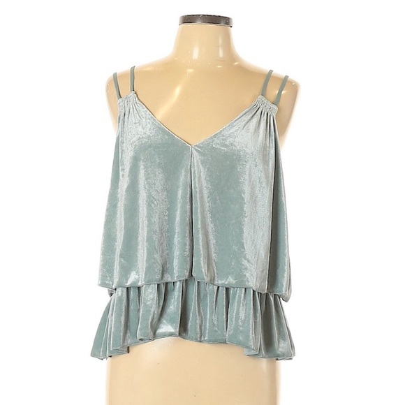 Xhilaration Tops - 🎁New - Xhilaration velvet blouse